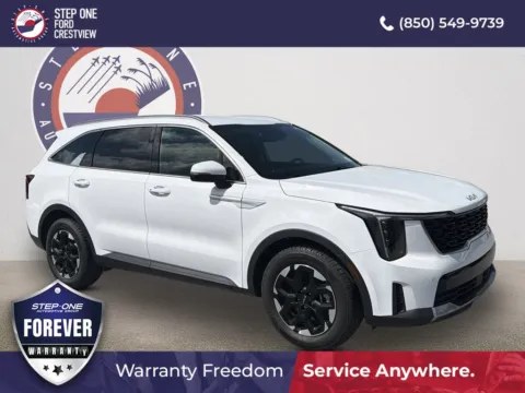 White 2024 Kia Sorento S for sale in Crestview, FL