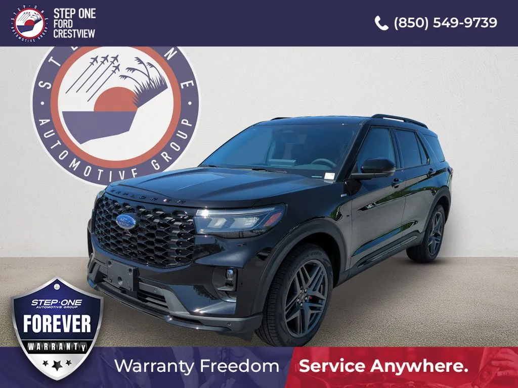 Black 2026 Ford Explorer ST-Line for sale in Crestview, FL