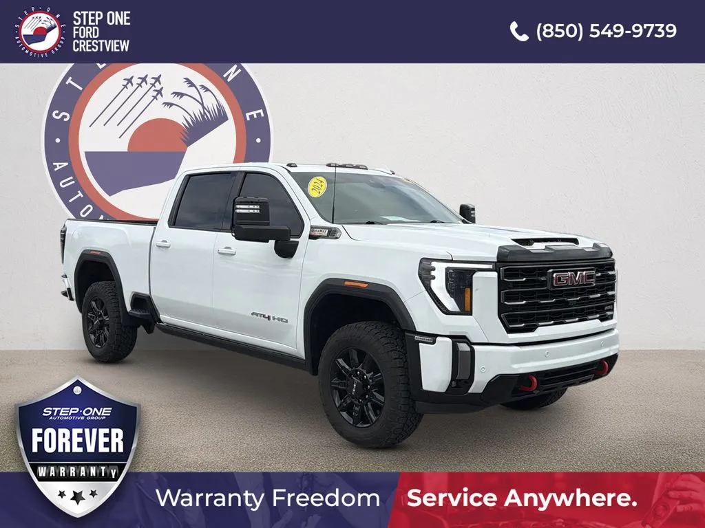 White 2024 GMC Sierra 2500HD AT4 for sale in Crestview, FL