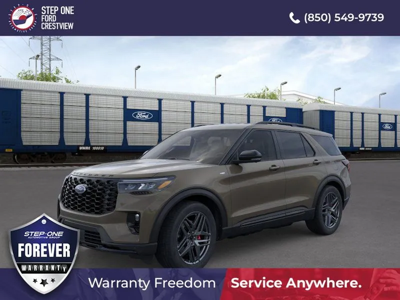 Gray 2026 Ford Explorer ST-Line for sale in Crestview, FL