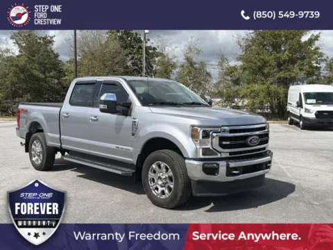 Silver 2022 Ford F-250SD Lariat for sale in Crestview, FL