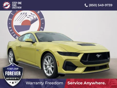 Yellow 2025 Ford Mustang GT Premium for sale in Crestview, FL