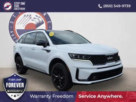 White 2023 Kia Sorento SX for sale in Crestview, FL