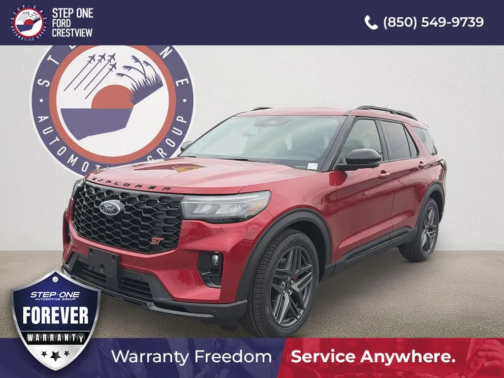 Red 2026 Ford Explorer ST for sale in Crestview, FL