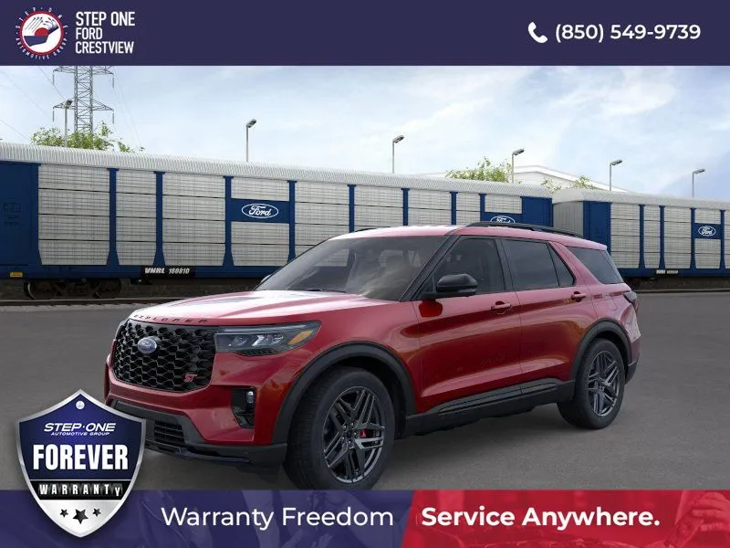 Red 2026 Ford Explorer ST for sale in Crestview, FL