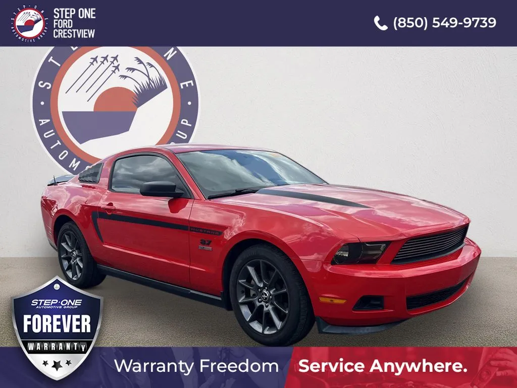 Red 2011 Ford Mustang V6 Premium for sale in Crestview, FL
