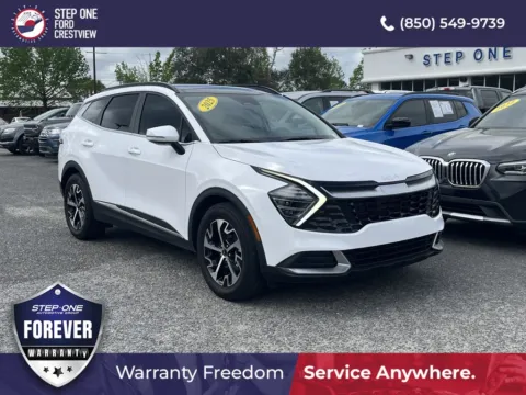 White 2025 Kia Sportage EX for sale in Crestview, FL