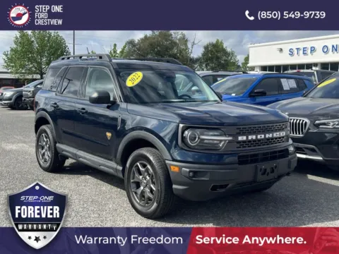 Blue 2022 Ford Bronco Sport Badlands for sale in Crestview, FL