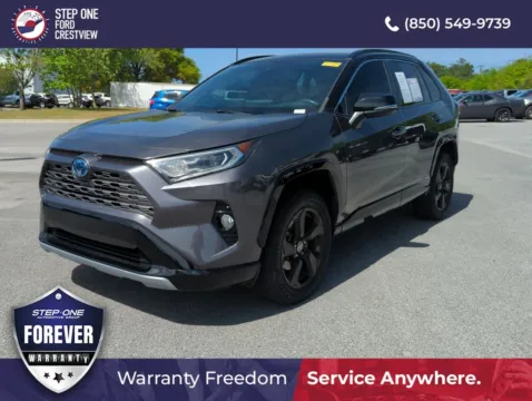 Gray 2020 Toyota RAV4 Hybrid XSE for sale in Crestview, FL