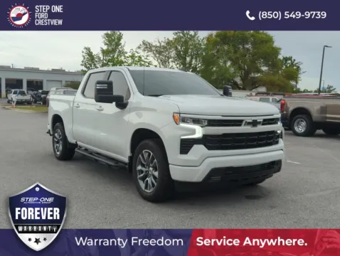 White 2025 Chevrolet Silverado 1500 RST for sale in Crestview, FL