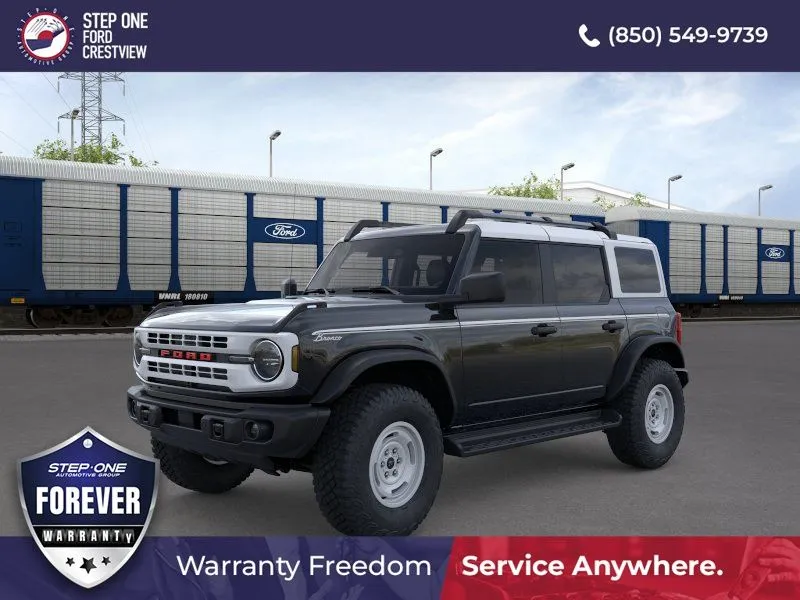 Black 2026 Ford Bronco Heritage Edition for sale in Crestview, FL