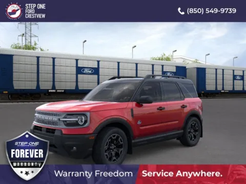 Red 2026 Ford Bronco Sport Outer Banks for sale in Crestview, FL