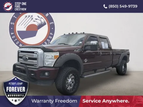 Brown 2015 Ford F-350SD Platinum for sale in Crestview, FL