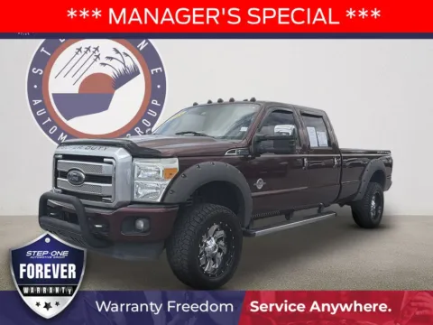 Brown 2015 Ford F-350SD Platinum for sale in Crestview, FL