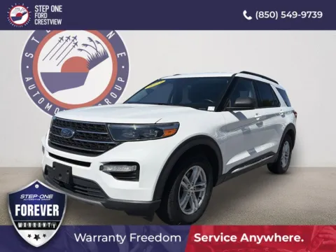 White 2023 Ford Explorer XLT for sale in Crestview, FL