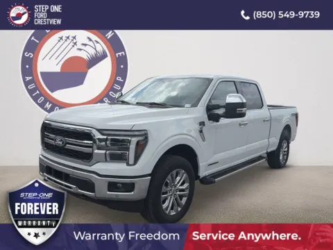 White 2025 Ford F-150 Lariat for sale in Crestview, FL