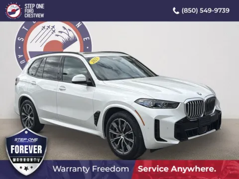 White 2025 BMW X5 xDrive40i for sale in Crestview, FL