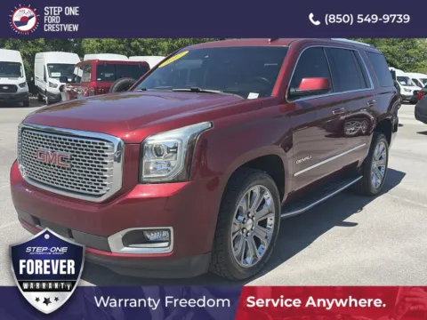 Red 2017 GMC Yukon Denali for sale in Crestview, FL