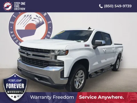 White 2020 Chevrolet Silverado 1500 LT for sale in Crestview, FL