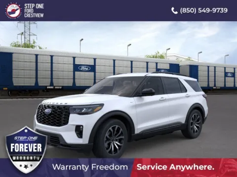 White 2026 Ford Explorer ST-Line for sale in Crestview, FL