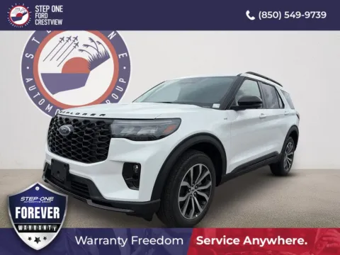 White 2026 Ford Explorer ST-Line for sale in Crestview, FL
