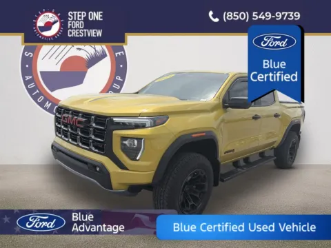 Yellow 2024 GMC Canyon AT4 for sale in Crestview, FL