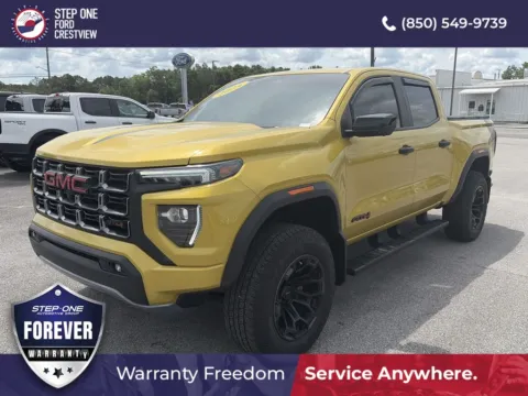 Yellow 2024 GMC Canyon AT4 for sale in Crestview, FL