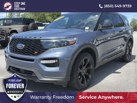 Blue 2021 Ford Explorer ST for sale in Crestview, FL