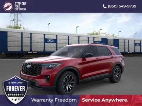 Red 2026 Ford Explorer ST-Line for sale in Crestview, FL