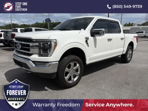 White 2021 Ford F-150 Lariat for sale in Crestview, FL