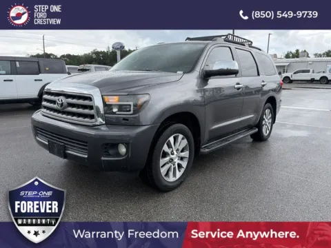Gray 2017 Toyota Sequoia Limited for sale in Crestview, FL