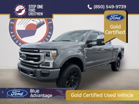 Gray 2022 Ford F-250SD Platinum for sale in Crestview, FL