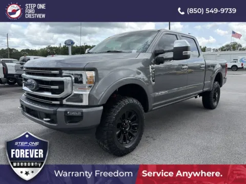 Gray 2022 Ford F-250SD Platinum for sale in Crestview, FL