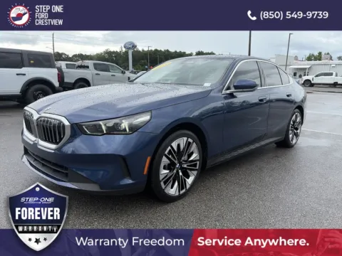 Blue 2024 BMW 5 Series 530i for sale in Crestview, FL