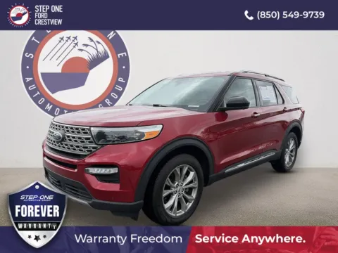 Red 2023 Ford Explorer Limited for sale in Crestview, FL