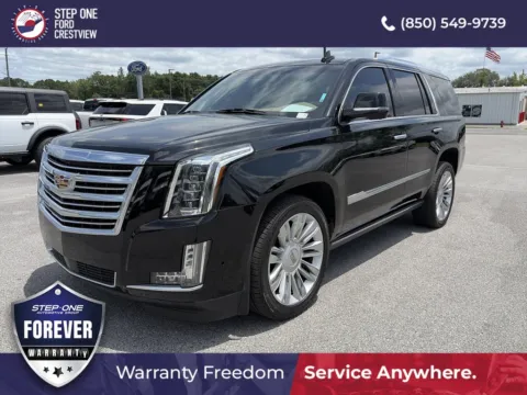 Black 2019 Cadillac Escalade Platinum Edition for sale in Crestview, FL