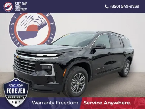 Black 2025 Chevrolet Traverse LT for sale in Crestview, FL