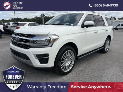 White 2024 Ford Expedition Limited for sale in Crestview, FL