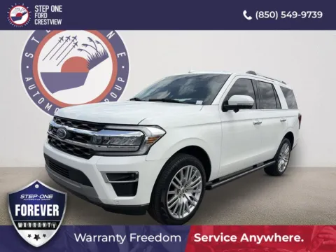 White 2024 Ford Expedition Limited for sale in Crestview, FL