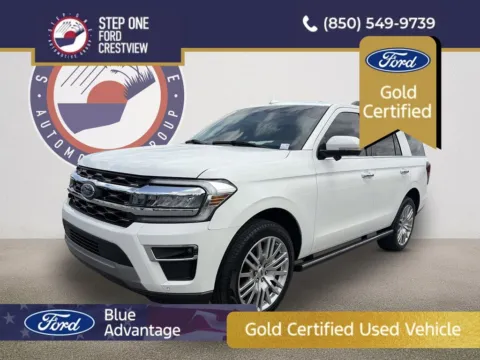 White 2024 Ford Expedition Limited for sale in Crestview, FL