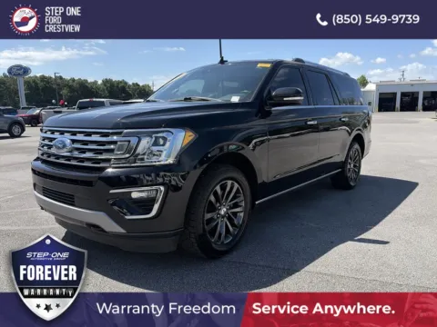 Black 2020 Ford Expedition Max Limited for sale in Crestview, FL