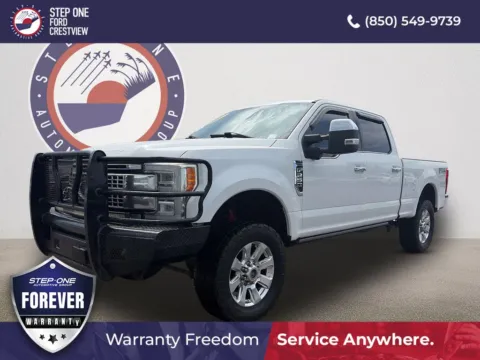 White 2017 Ford F-250SD Platinum for sale in Crestview, FL