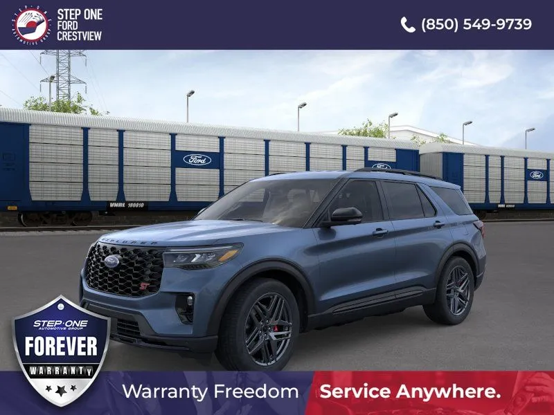 Blue 2026 Ford Explorer ST for sale in Crestview, FL