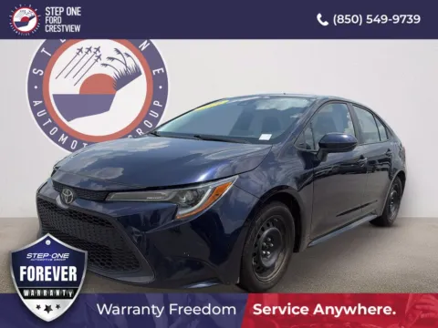 Blue 2021 Toyota Corolla LE for sale in Crestview, FL