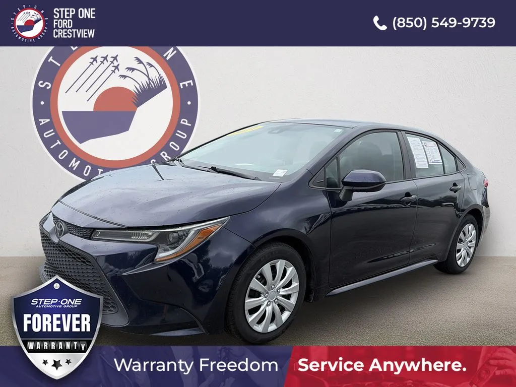 Blue 2021 Toyota Corolla LE for sale in Crestview, FL