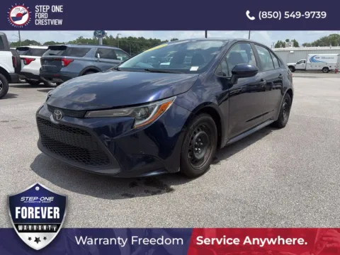 Blue 2021 Toyota Corolla LE for sale in Crestview, FL
