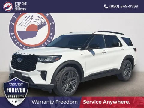 White 2026 Ford Explorer ST-Line for sale in Crestview, FL