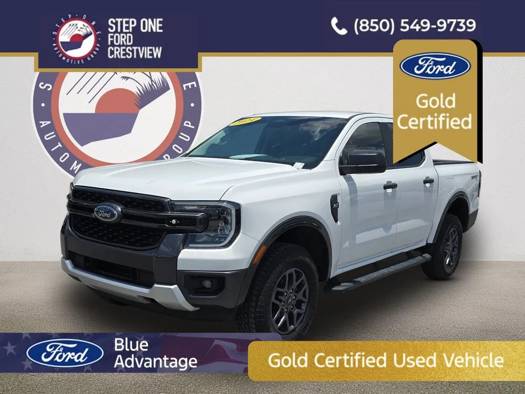White 2024 Ford Ranger XLT for sale in Crestview, FL