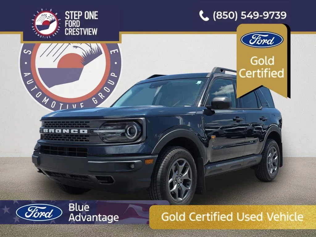 Blue 2021 Ford Bronco Sport Badlands for sale in Crestview, FL
