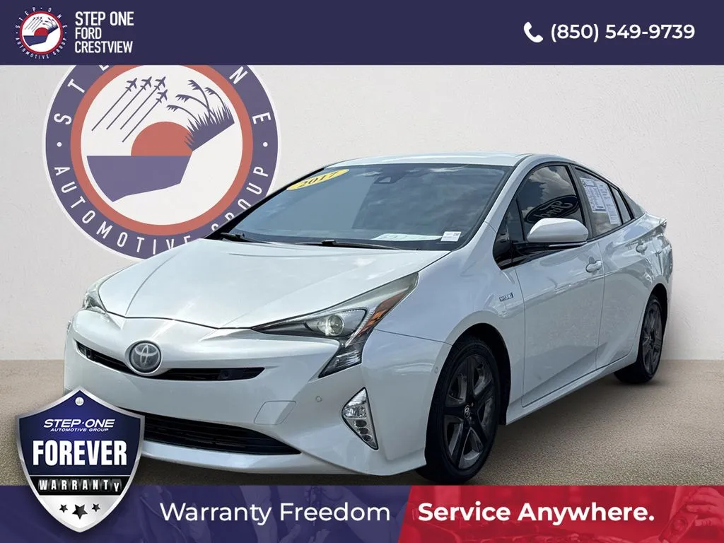 White 2017 Toyota Prius Three Touring for sale in Crestview, FL